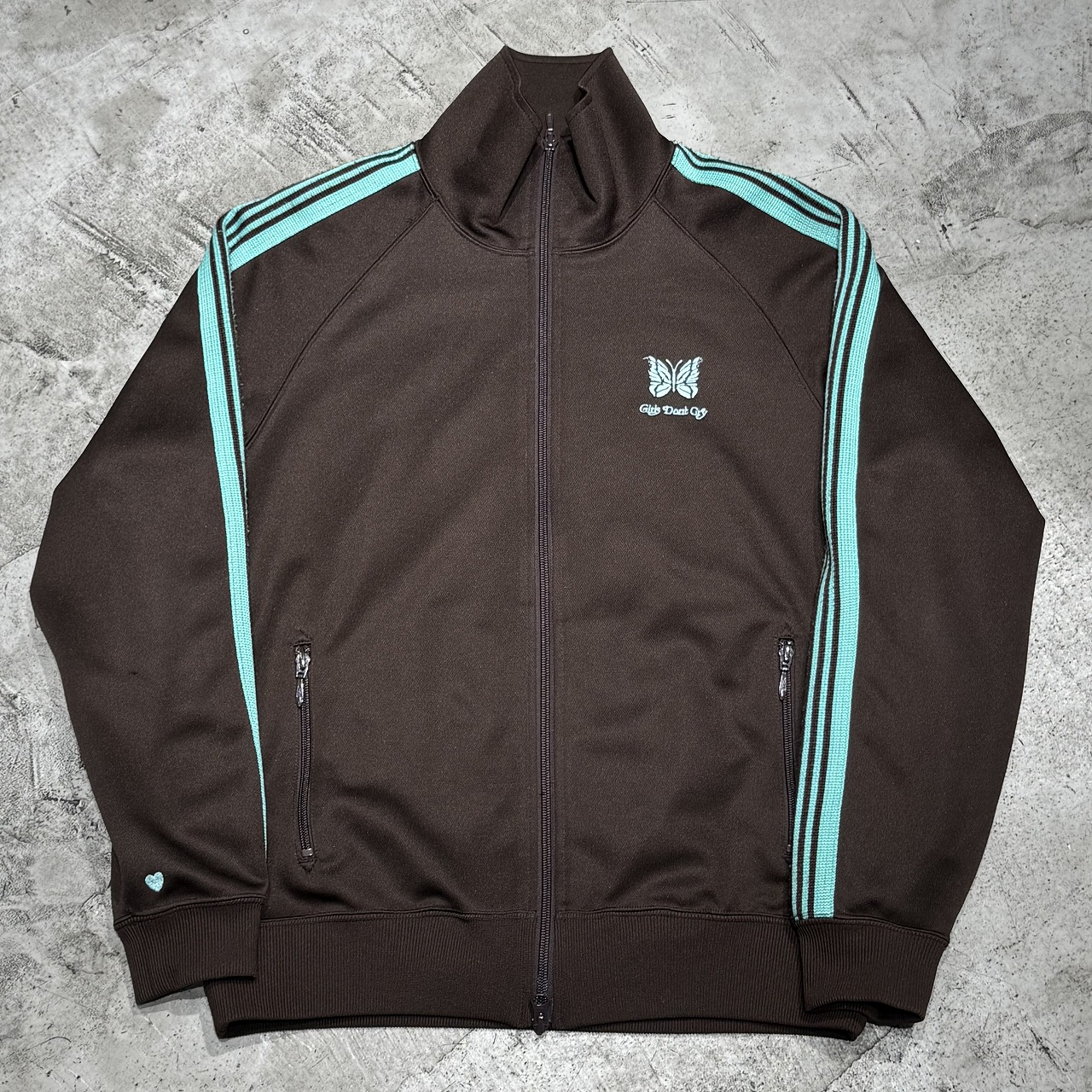GIRLS DON'T CRY x NEEDLES TRACK JACKET Sサイズ HM410 ニードルス ガールズドントクライ トラックジャケット ジャージー 心斎橋店【中古】