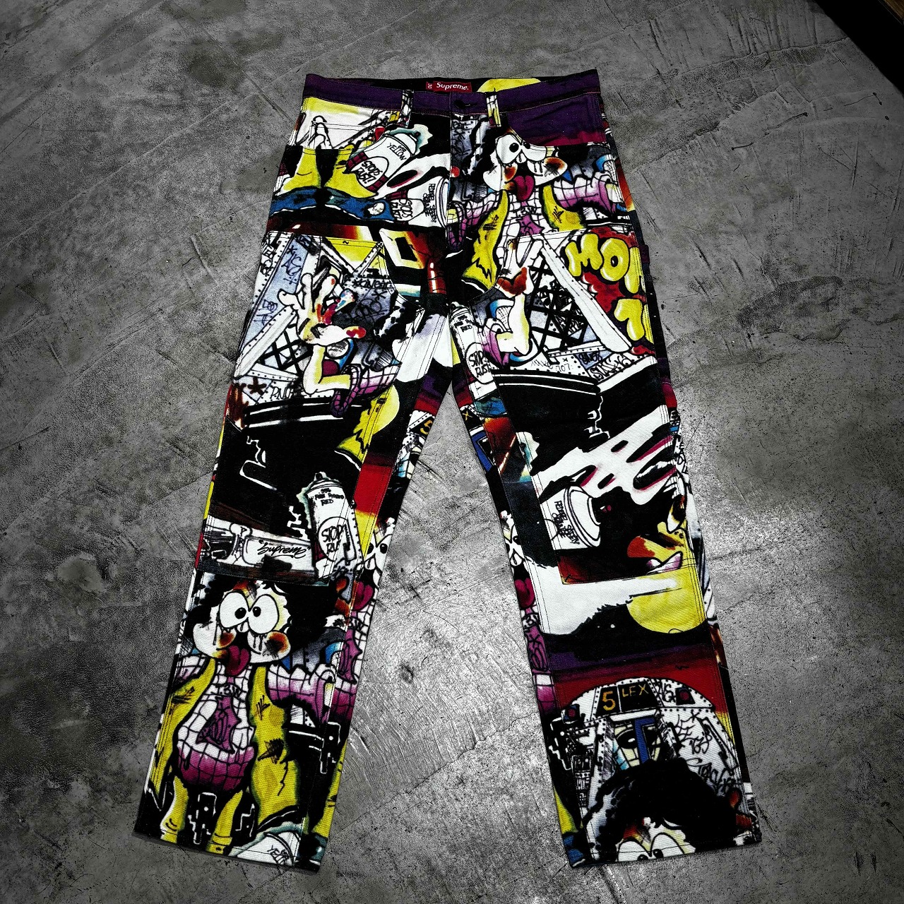 Supreme 18ss Lee Quinones The Yard Carpenter Pant SIZE-30 シュプリーム リーキュノネス ザヤード カーペンターパンツ 心斎橋店【中古】｜union3 店