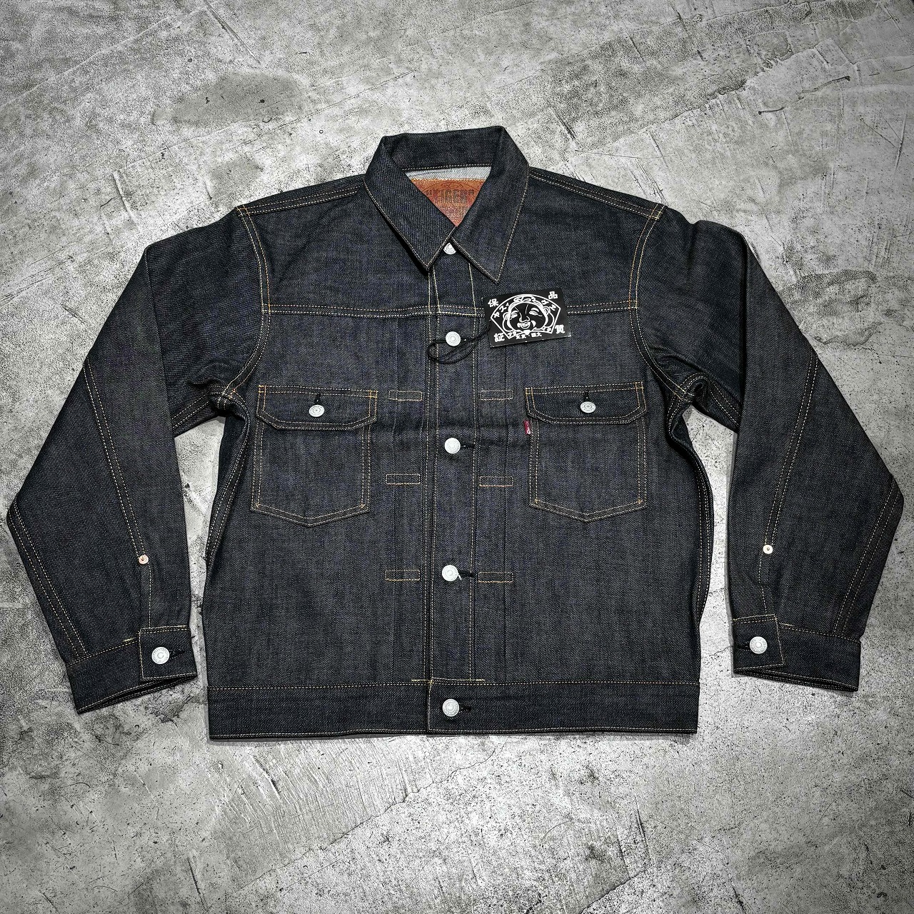 EVISU 1507 SECOND TYPE Mサイズ 2ESHJM5DJ6012XXDN エヴィス デニム ジャケット 心斎橋店【中古】｜union3 店