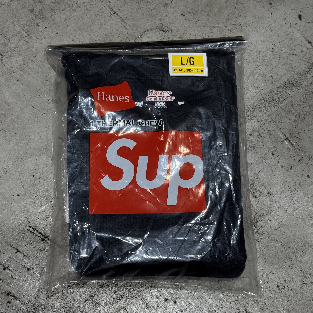 Supreme Hanes Thermal Crew (1P) Lサイズ シュプリーム ヘインズ サーマル クルー 長袖Tシャツ ロンTEE 心斎橋店【中古】｜union3 店 9,075円