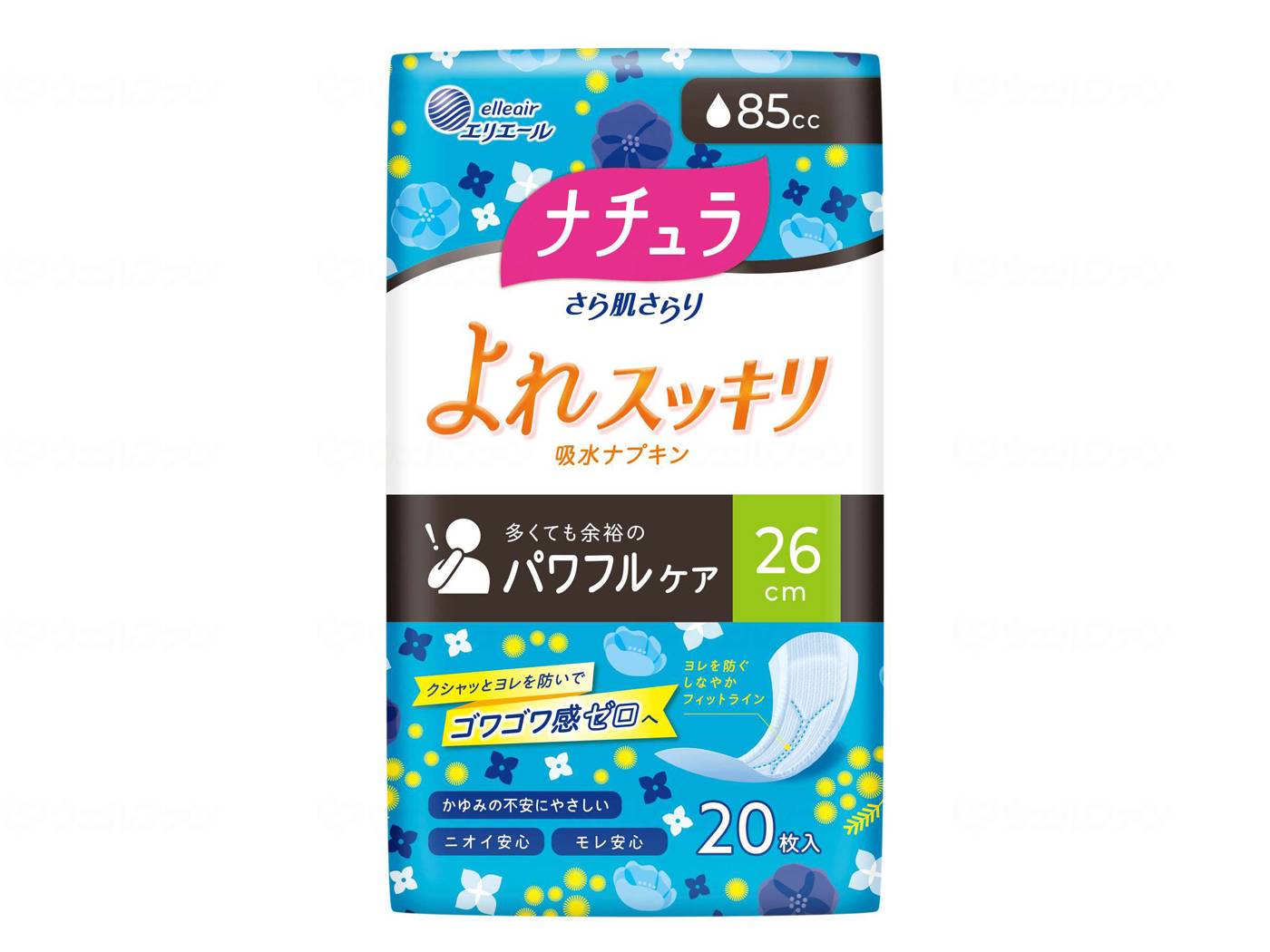 人気満点 大王製紙 ナチュラ さら肌さらり よれスッキリ 吸水ナプキン