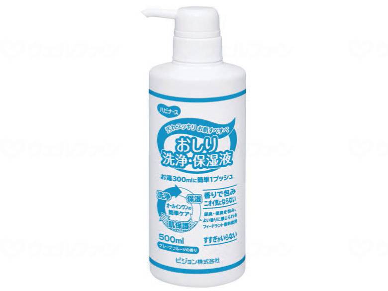 12個セット ケース販売 ピジョンタヒラハビナース おしり洗浄・保湿液 1018241 500mL｜イイケア　介護と健康の通販専門店