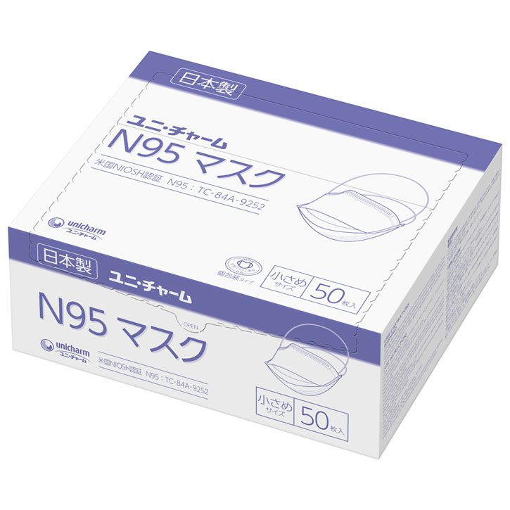 ユニ・チャーム N95恍ける / 52480 小さめ大いさ ダックビルタイプ 50枚入
