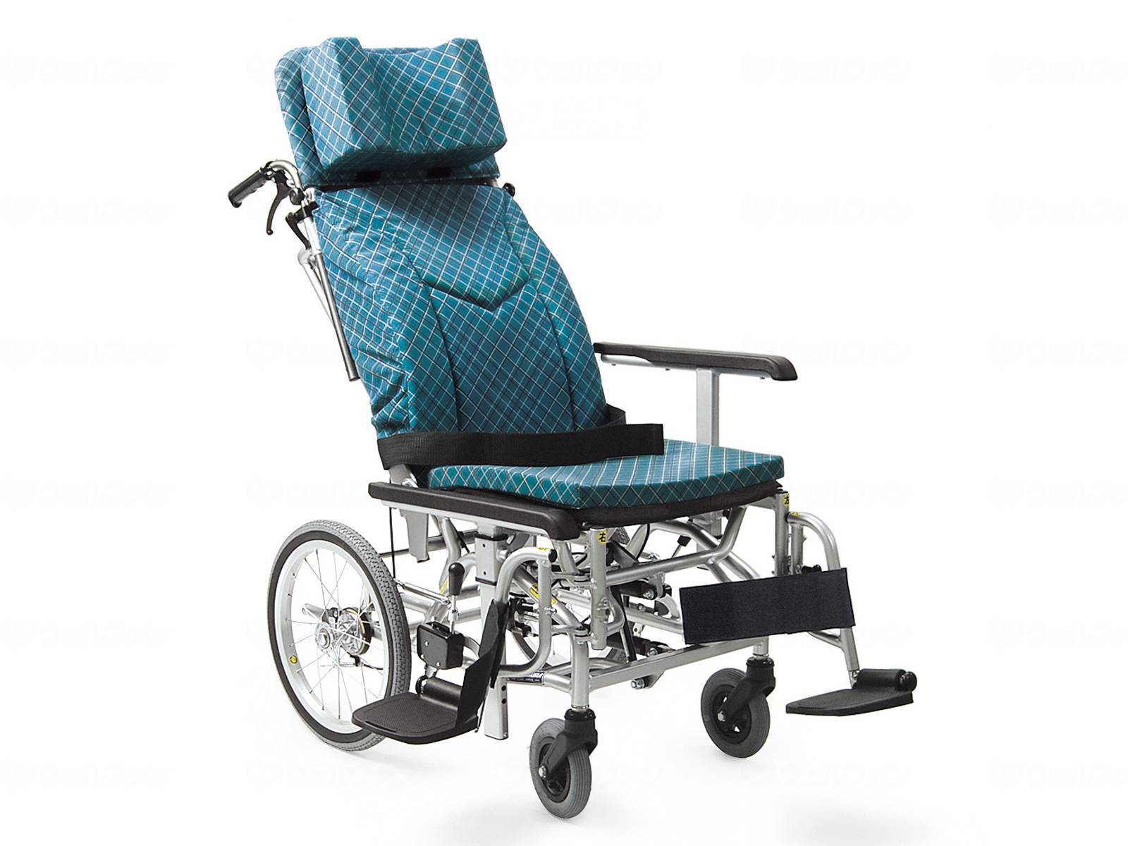 非課税商いもの カワムラサイクル ティルト＆リクライニング車椅子 KXL16-42 / A13（濃紺色照合のしるし） 製造会社直送品