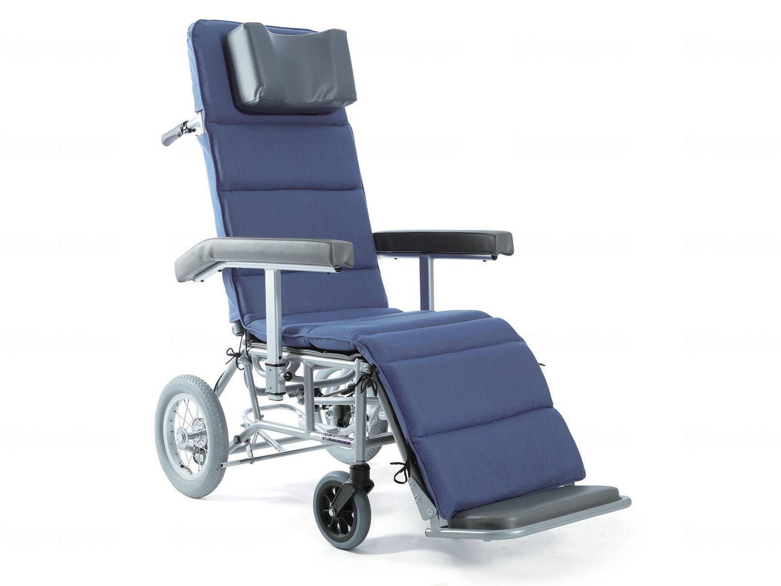 非課税商いもの カワムラサイクル リクライニング車椅子 RR60N / No.114_布製ラベンダー 製造会社直送品