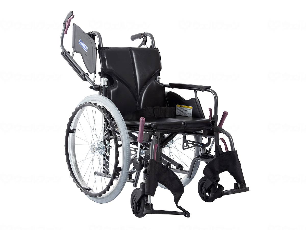 非課税商品 カワムラサイクル モダンB-style 自走用 KMD-B22-38-M 前座43cm 中床 / 座幅38cm No.88 エコブラック メーカー直送|イイケア 介護と健康の通販専門店
