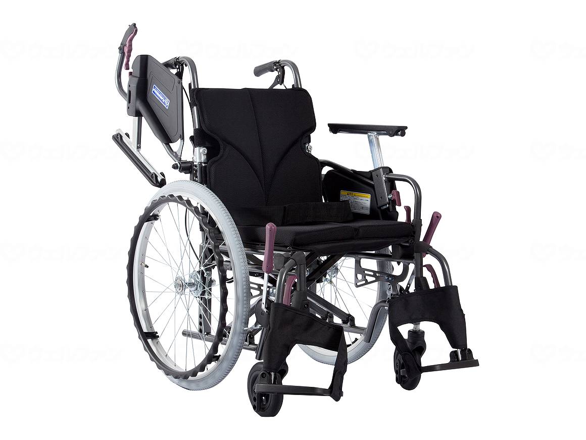 非課税商品 カワムラサイクル モダンC-style 自走用 車椅子 車いす KMD-C22-38-H 高床 / 座幅38cm No.68 黒メッシュ(ポリエステル) メーカー直送|イイケア 介護と健康の通販専門店