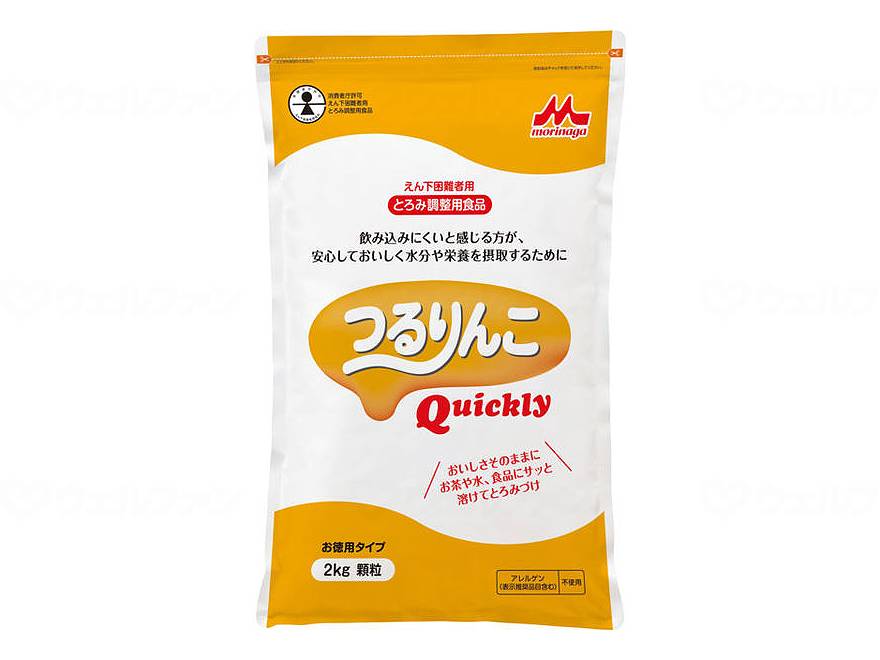 6個セット ケース販売 つるりんこ Quickly（クイックリー） 0636780 800g｜イイケア　介護と健康の通販専門店