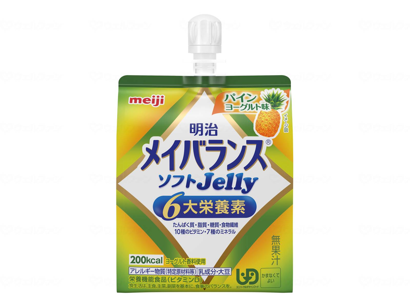 容れもの売りわたす 明治 メイバランスソフトJelly パイン発酵乳味 / 1671332 125mL ×36個