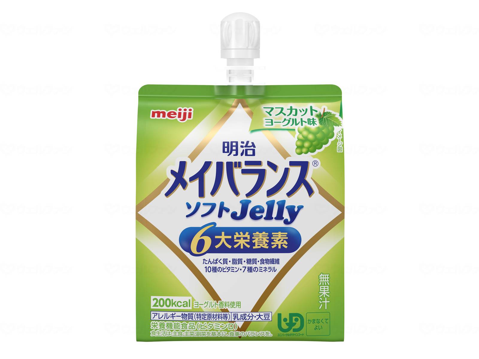 容れもの売りわたす 明治 メイバランスソフトJelly マスカット発酵乳味 / 1671334 125mL ×36個
