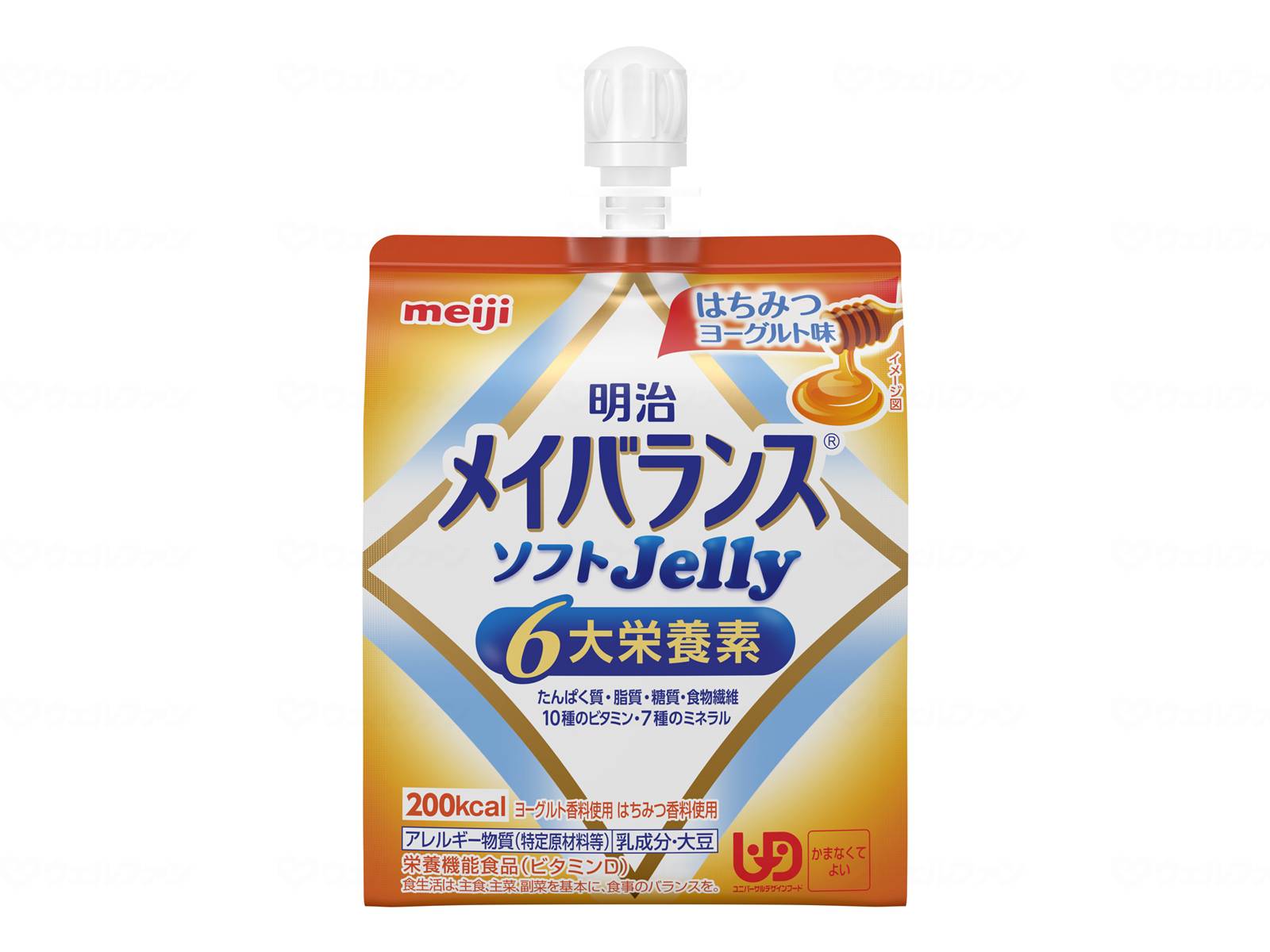 容れもの売りわたす 明治 メイバランスソフトJelly はちみつ発酵乳味 / 1671335 125mL ×36個