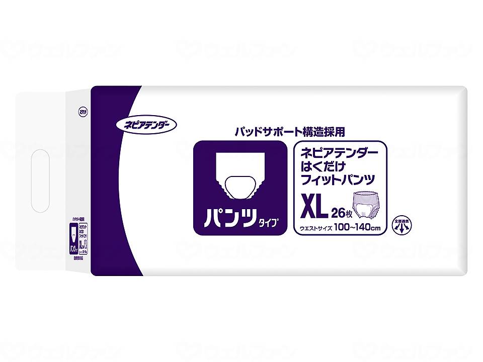 入れもの売りわたす 大公ネピア ネピアテンダー はくだけ相応うズボン下 XL / TT60 26枚×4袋仕掛ける