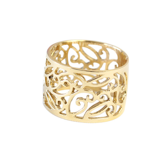 楽天市場】【新品仕上げ】K18 編み込み デザイン リング 7.2g 12号 18