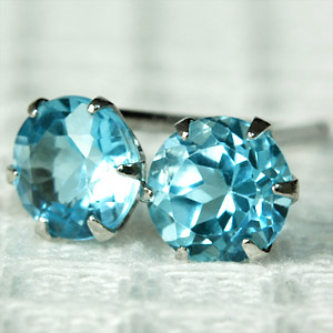 ロンドンブルー プラチナ PT900ピアス パーズピアス プラチナ 濃いブルー 楽天市場】プラチナ900 ロンドンブルー トパーズ 6.0mm ピアス