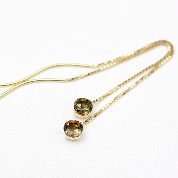 14k ゴールドリング　アンダリュサイト 14k ゴールドリング アンダリュサイト