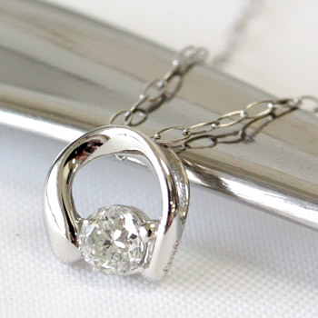楽天市場】Pt900/Pt850プラチナダイヤモンドネックレス(0.50ct
