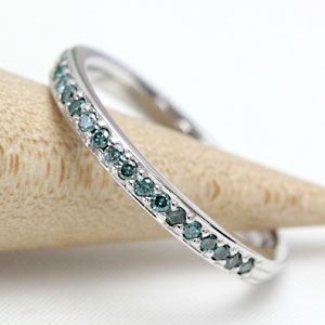 【美品】K10 ダイヤモンドフルエタニティリング/14号 フルエタニティリング 10金 ダイヤ 40代 50代 サイズ14号限定 細身 10K