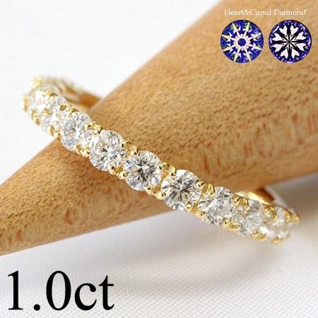 18金 K18 ハーフエタニティリング0.22ct 13号　8月8日まで出品 K18 ハーフエタニティ ダイヤモンドリング 1.00ct 1カラット 13