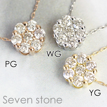 K18 ダイヤモンド ペンダント ネックレス 0.2ct ホワイトゴールド ピンクゴールド イエローゴールド｜ジュエリーエクセレンテ