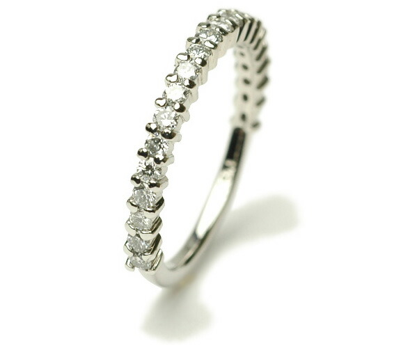 楽天市場】K10 ダイヤモンド エタニティリング 0.2ct 14石 ファランジ