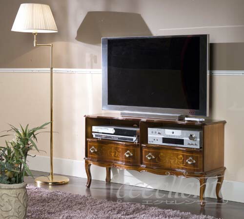 イタリア家具 ヨーロッパ家具 TS-538/G24/SPA-BRイタリア製テレビボード イタリア家具 ヨーロッパ家具イタリアン家具 ヨーロピアン家具 輸入家具 クラシック家具 アンティーク調