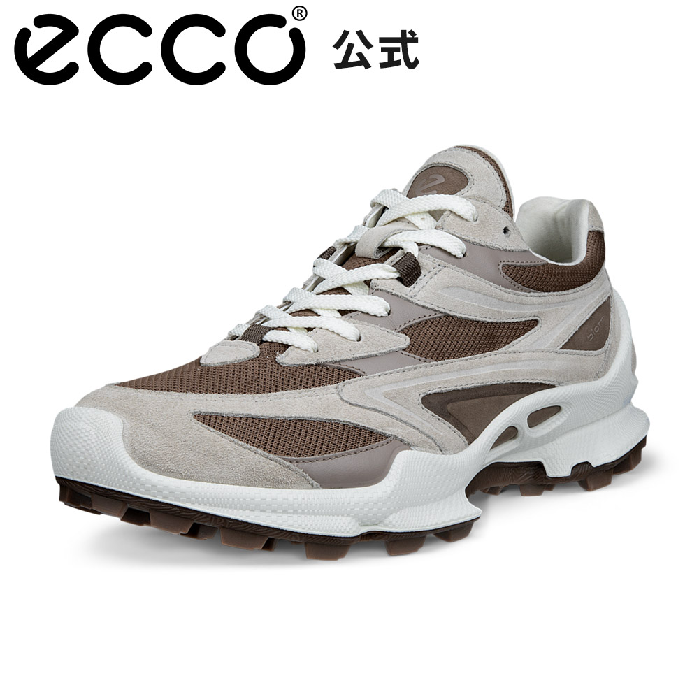 7/18～7/27 P20倍[ECCO公式] BIOM C-TRAIL M RETRO メンズ スニーカー GRAVEL / TAUPE / MOON ROCK ブラウン 快適 軽量 履きやすい 紳士靴 メンズ 本革 普段履き カジュアル スタイリッシュ エコー｜ECCO（エコー）公式 店