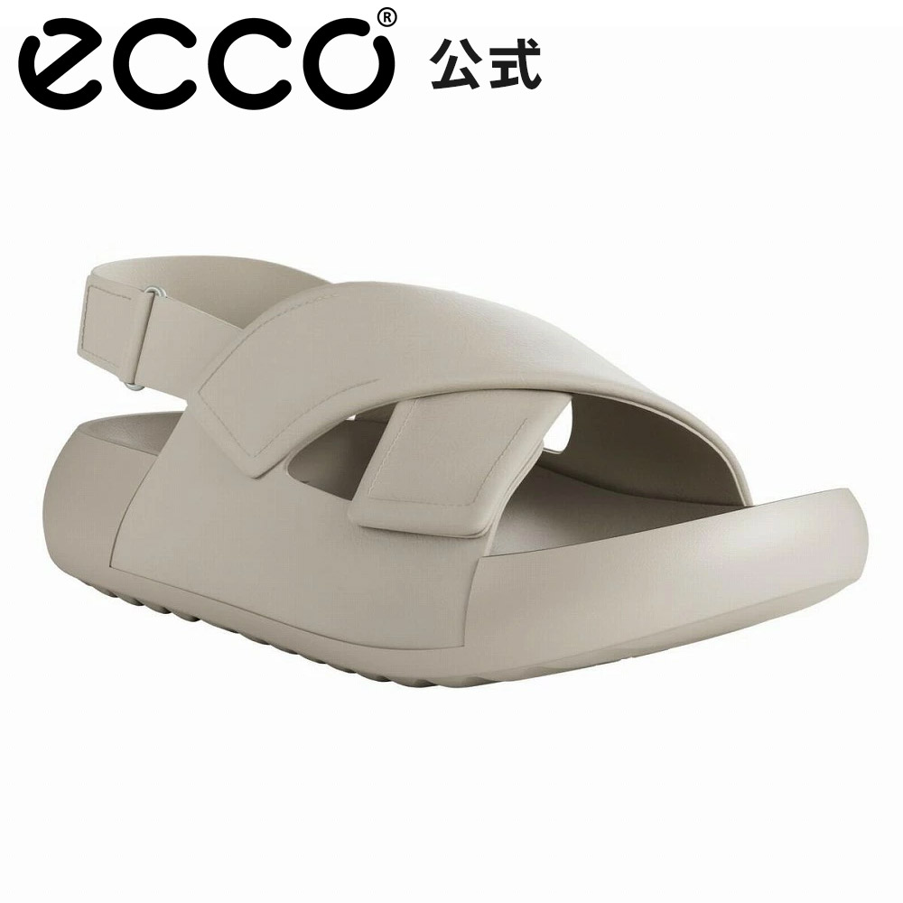 お買い物マラソン44%OFF 【ECCO 公式】 ECCO Cozmo PF W Cr Sandal LEA / エコー コズモ ピーエフ W LIMESTONE ブラウン Womens サンダル サンダル 婦人靴 レディース 履きやすい 疲れない リラックス 快適 アウトドア キャンプ 旅行 機内 夏 人気 北欧 ブランド|ECCO(エコー)公式 店