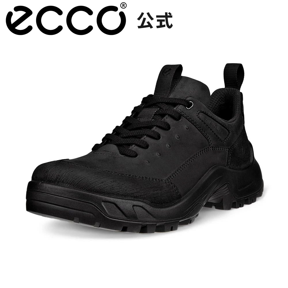 [ECCO公式] オフロード 本革 メンズ Waterproof アウトドアスニーカー BLACK / BLACK 黒 通勤 履きやすい 快適性 透湿 ウォーキング ECCO OFFROAD M エコー 36,300円