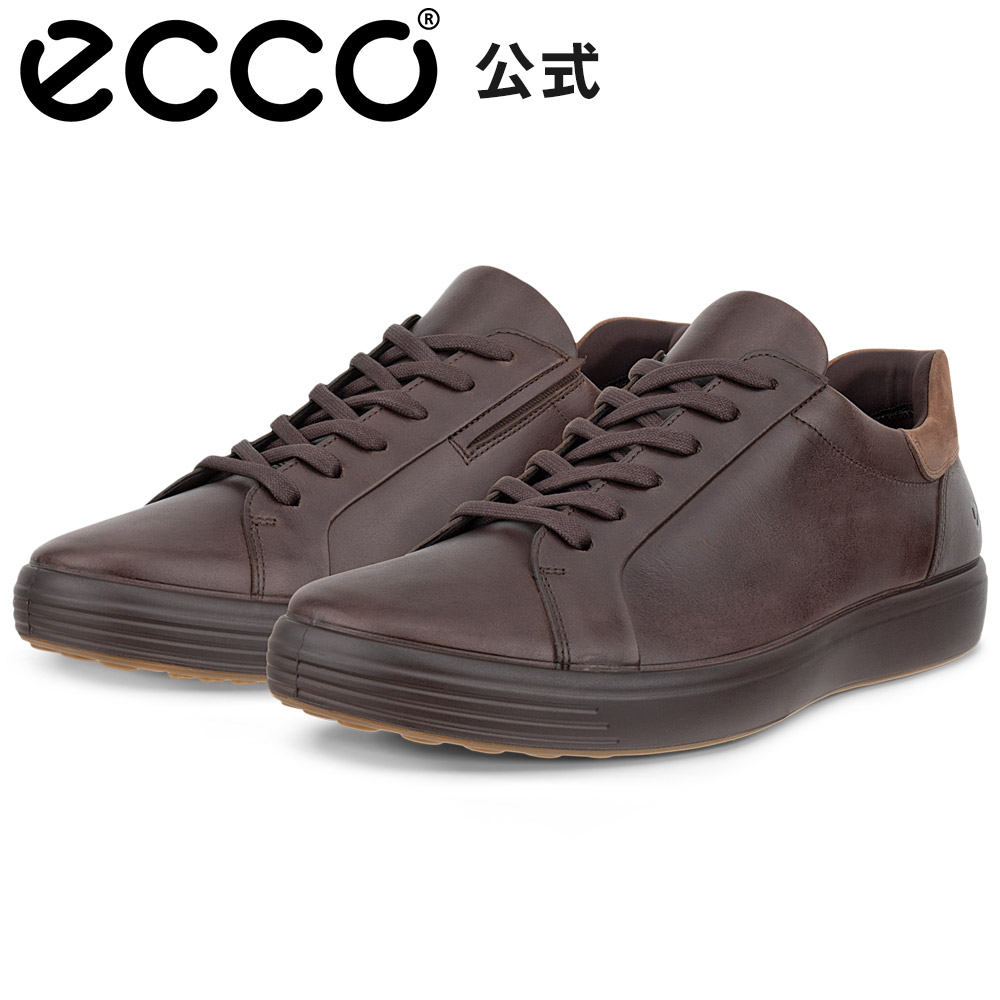 お買い物マラソンP10倍[ECCO公式] SOFT 7 M EASY SLIP メンズ レースアップシューズ MOCHA/COCOA BROWN ブラウン 快適 軽量 履きやすい 紳士靴 メンズ 本革 歩きやすい エコー 14,214円