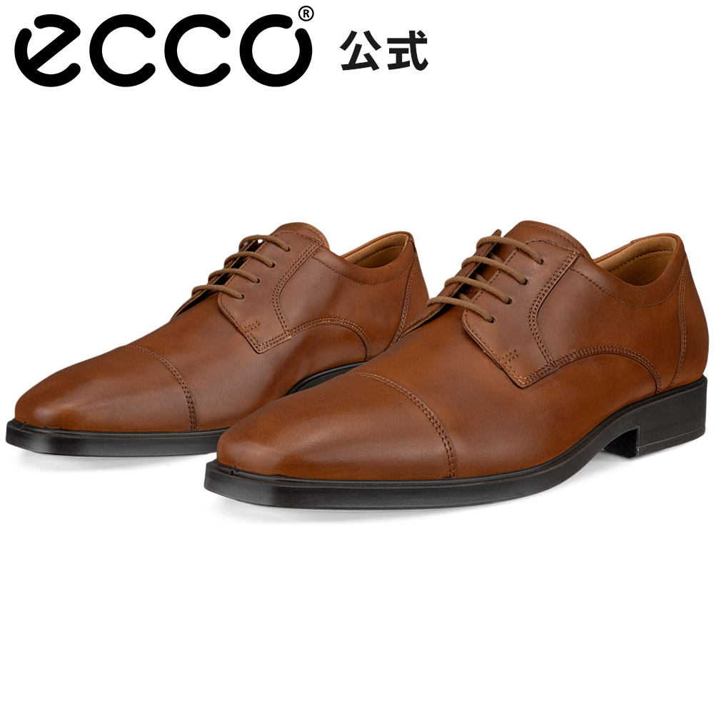 [ECCO公式] Metropole Milan メンズ ダービーシューズ SADDLE ブラウン 快適 軽量 履きやすい 紳士靴 メンズ 本革 ドレスシューズ ビジネスシューズ 通勤 普段履き エコー｜ECCO（エコー）公式 店
