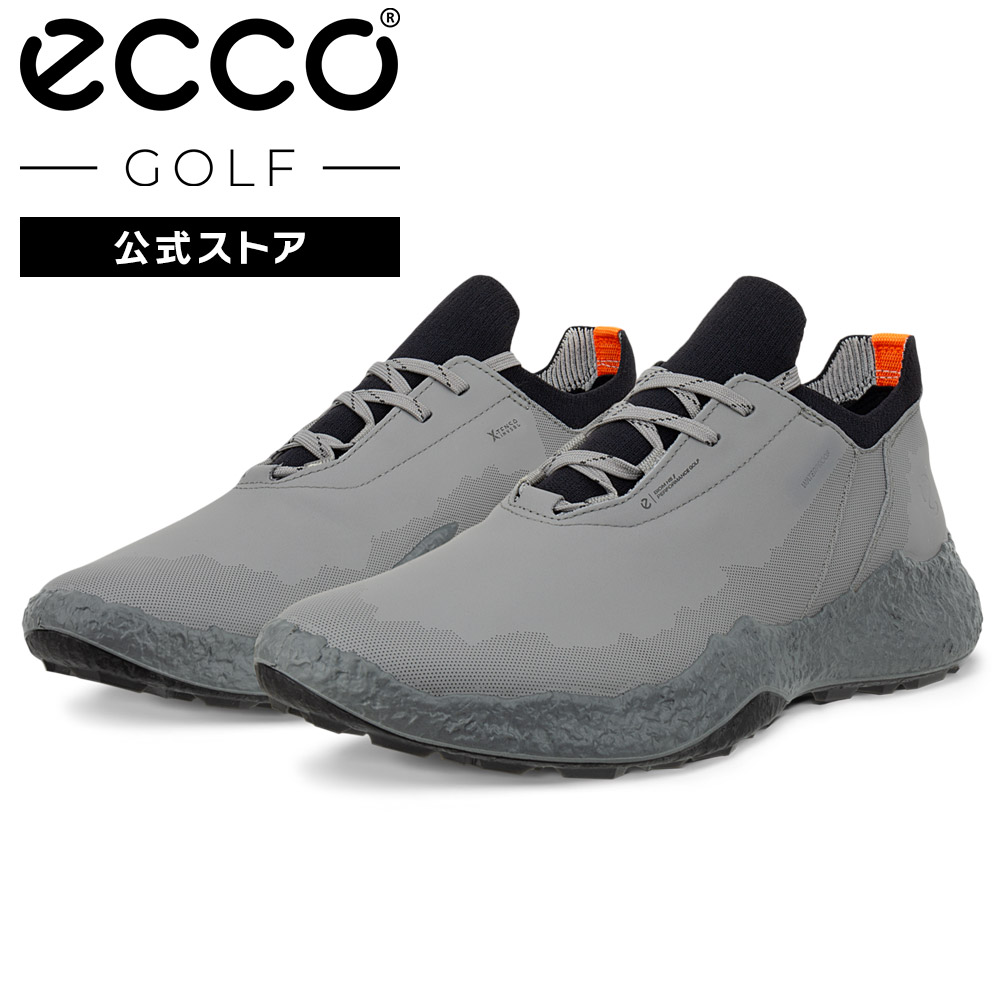 [ECCO公式] Golf BIOM H5 本革 メンズ ウォータープルーフ 防水 ゴルフシューズSteel グリップ力 履き心地 歩きやすさ フィット感