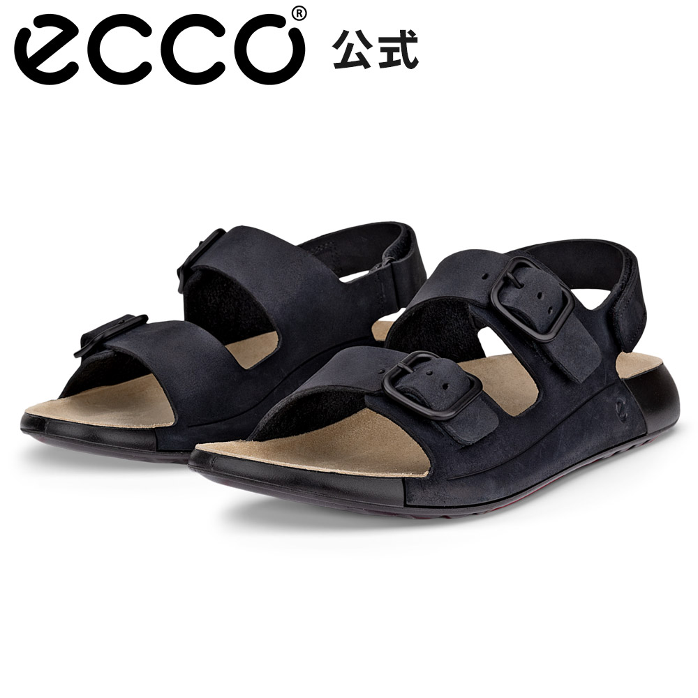 [ECCO公式] COZMO W ウィメンズ バックストラップ サンダル BLACK エコー 靴 快適 履き心地いい 高品質 レザー 本革 シューズ 婦人靴 ウォーキング レディース 歩きやすい カジュアル 疲れにくい 街履き 軽量 黒