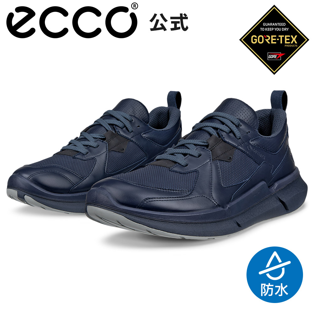 [ECCO公式] BIOM 2.2 M メンズ GORE-TEX 防水 スニーカー MARINE/NIGHT SKY/OMBRE エコー 靴 快適 履き心地いい 高品質 本革 シューズ 紳士靴 雨の日 ウォーキング ゴアテックス アウトドア 街履き 旅行 ネイビー