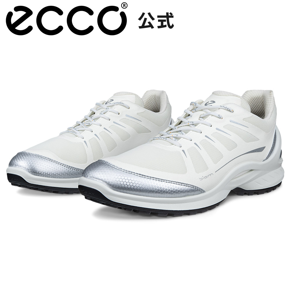 [ECCO公式] BIOM ENERGI M メンズ レースアップ スニーカー WHITE エコー 靴 快適 履き心地いい 高品質 軽量シューズ 紳士靴 ウォーキング 通勤 通学 疲れにくい 旅行 街履き 白