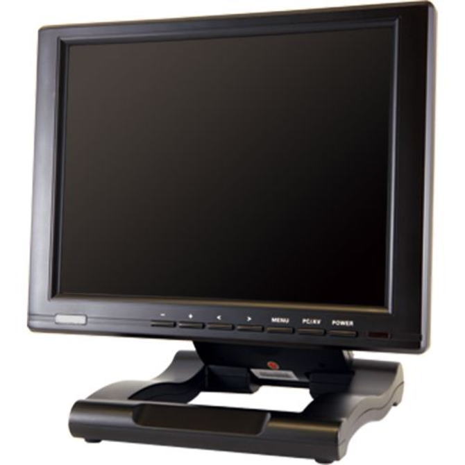 ADTECHNO エーディテクノ 10.4インチ スクエア タッチパネル 液晶ディスプレイ(800x600/HDMI/DVI/VGA/スピーカー/LED/4線式抵抗膜) LCD1046T