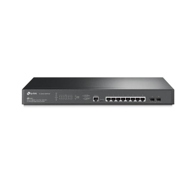 TP-Link ティーピーリンク JetStream 8ポート 2.5GbE POE+ L2+ マネージスイッチ/2スロット 10GE SFP+ TL-SG3210XHP-M2(UN)【NE直】