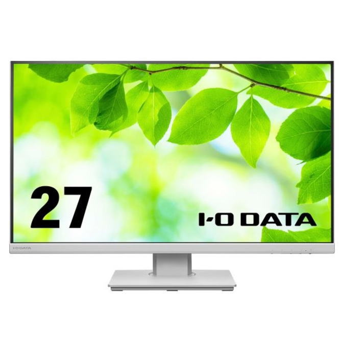 I-O DATA アイ・オー・データ 5年保証 フリースタイルスタンド&広視野角ADSパネル採用27型ワイド液晶 ホワイト LCD-DF271EDW-F LCDDF271EDW-F LCDDF271EDWF 【NE直】｜ECクルー店