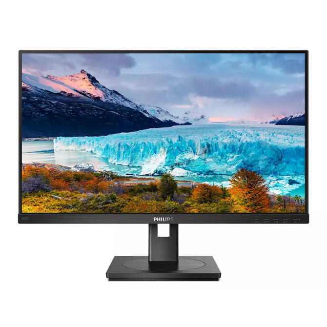PHILIPS フィリップス 23.8型モニター5年間保証(フルHD/HDMI/昇降/回転) 242S1AE/11 242S1AE11 【NE直】