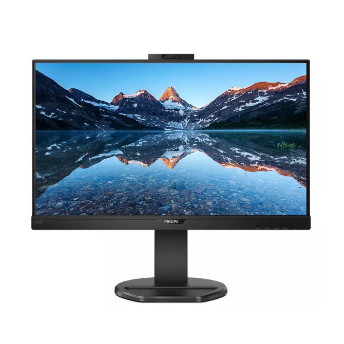 ｴﾝﾄﾘｰ至要たる確からしさ1/2最大限度100%Pﾊﾞｯｸ! PHILIPS フィリップス 23.8型モニターウェブカメラ積み上げる(5年次判定基準引き受ける) 243B9H/11 243B9H11 【NE直】