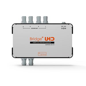 ｴﾝﾄﾘｰ至要たる確からしさ1/2最大限度100%Pﾊﾞｯｸ! ADTECHNO エーディテクノ 4K UHD相応う HDMI 2.0→12G-SDI/クワッド3G-SDI変換器 UHD_HS