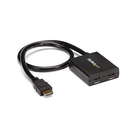 StarTech.com スタ−テックドットコム 2出力対応 4K HDMI 分配器スプリッター ST122HD4KU