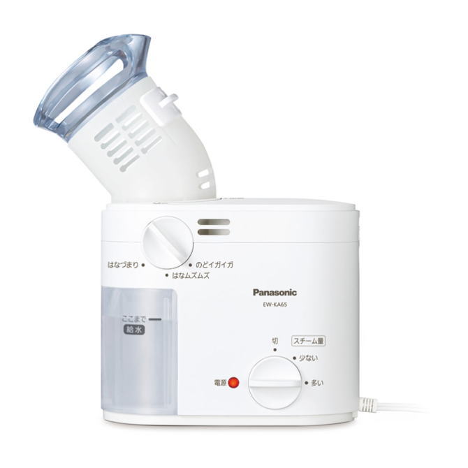ｴﾝﾄﾘｰ至要たる確からしさ1/2最大限度100%Pﾊﾞｯｸ! PANASONIC パナソニック 水蒸気吸い入れる器 EW-KA65(W-白いこと) EWKA65W