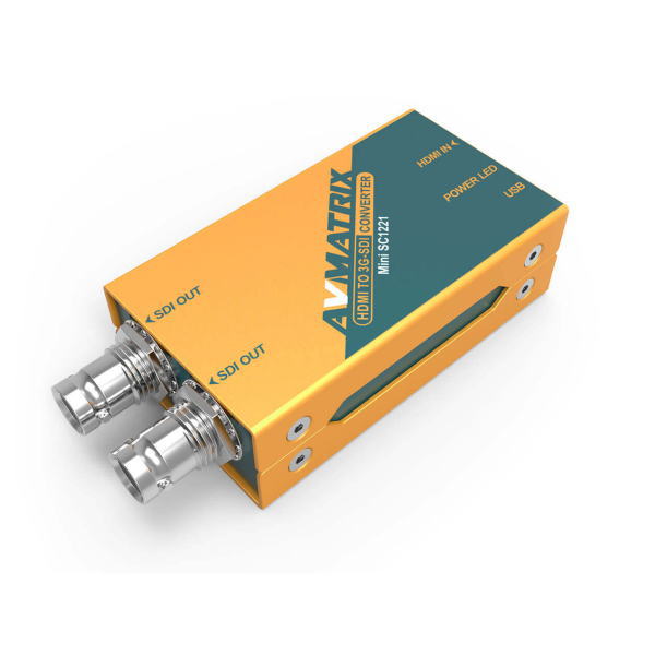 ADTECHNO エーディテクノ AVMATRIX HDMI to 3G-SDI ミニコンバーター Mini SC1221|ECクルー店