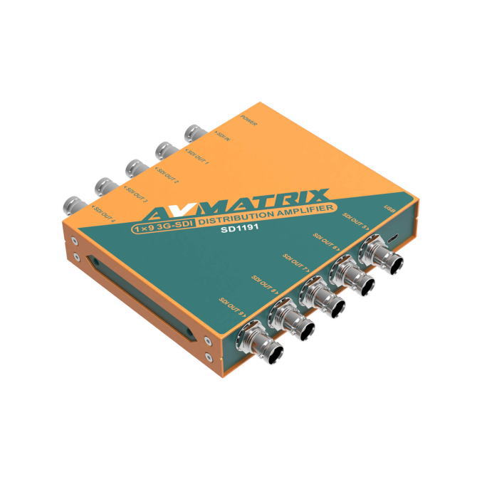 ｴﾝﾄﾘｰ至要たる確からしさ1/2最大限度100%Pﾊﾞｯｸ! ADTECHNO エーディテクノ AVMATRIX 3G/固定ディスク/SD-SDIマルチ初期化相応う リクロック積み上げる3G-SDI 9分かち合う器 SD1191