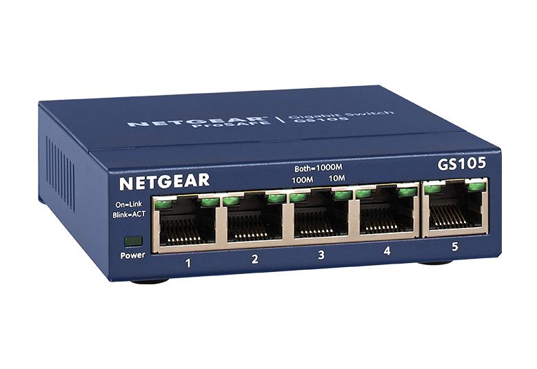 NETGEAR ネットギア・インターナショナル 3年保証 GS105 ギガ5ポート アンマネージ・スイッチ GS105-500JPS GS105500JPS