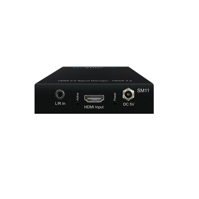 ADTECHNO エーディテクノ Blustream HDMI 18Gbps 対応 HDMI EDID エミュレータ　　　　SM11 ブラック