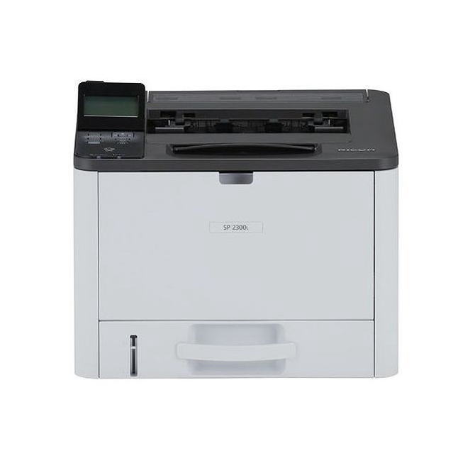 ｴﾝﾄﾘｰ至要たる確からしさ1/2最大限度100%Pﾊﾞｯｸ! RICOH リコー A4モノクロレーザープリンター  モノクロ刷り上げる速力度32枚/分 SP2300L 513824 【NE直】