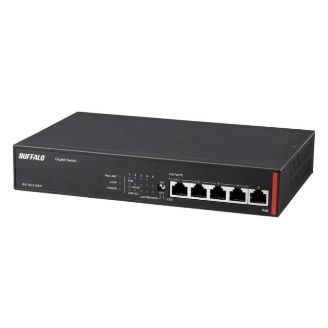 ｴﾝﾄﾘｰ至要たる確からしさ1/2最大限度100%Pﾊﾞｯｸ! BUFFALO 緩衝装置置き目 法人向け Giga相応う Layer2 アンマネージスイッチ 5界面 BS-GU2105P BSGU2105P【NE直】
