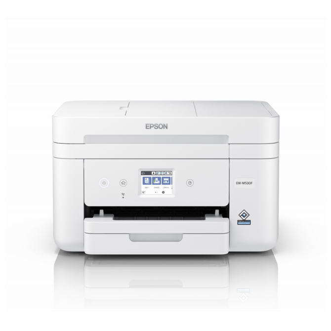 ｴﾝﾄﾘｰ至要たる確からしさ1/2最大限度100%Pﾊﾞｯｸ! EPSON エプソン Colorio/A4色つやインクジェット練りあわせる機/4色/2.4型タッチパネル/無線電話ローカルエリアネットワーク/有線ローカルエリアネットワーク  EW-M530F EWM530F  【NE直】
