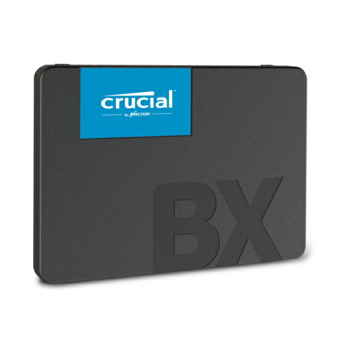 【楽天市場】【送料無料】Crucial クルーシャル 内蔵SSD BX500シリーズ SATA 2.5インチ (7mm) 240GB 3D